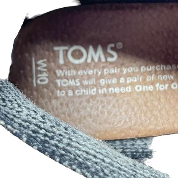 Toms women's tan suede wedge booties size 10 - Picture 10 of 10